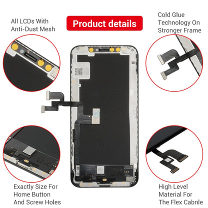 OLED Screen For iPhone X XS XR LCD Display Screen Replacement For iPhone 10 3D Touch Panel Digitizer Assembly