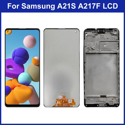 Numériseur d'écran tactile d'affichage à cristaux liquides pour Samsung Galaxy A11 A12 A21s A217 A10 A10s A20s A207 écran LCD