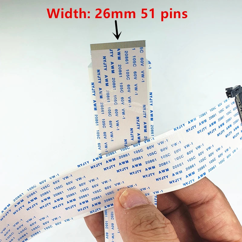 41Pin / 51Pin LVDS Cable for TV Screen LCD LED Display Screen Cable Flexible Cable 4K HD LCD TV Screen Cables