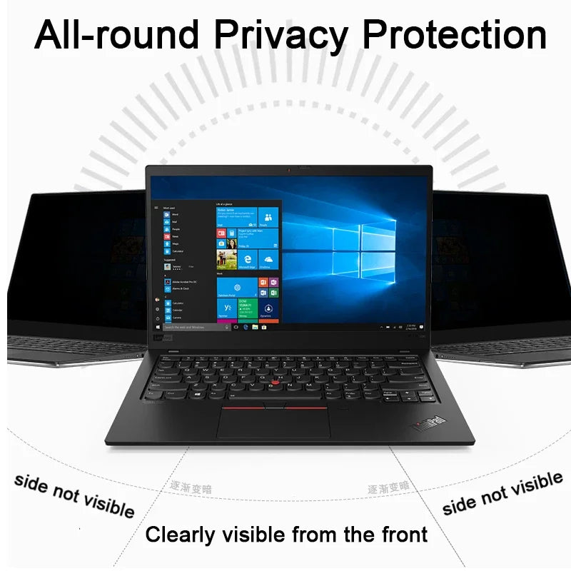 15.6 inch Privacy Filter For 16:9 Laptop PC Computer Anti-glare Privacy Screen Protector Anti-spy Protective Film