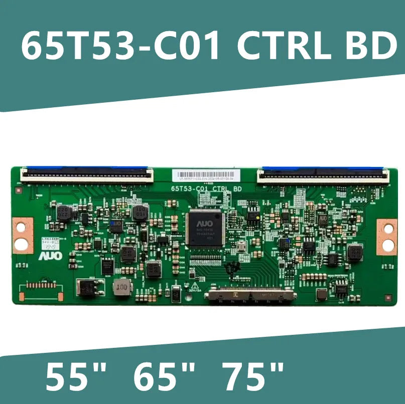 65T53-C01 CTRL BD 55 / 65 /75 inch TV Tcon Board 4K 96P Display Card for TV Replacement Board Original Product 65T53 C01